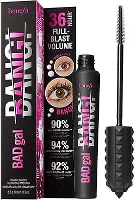 Mascara Volume Benefit Badgal Bang, full size, 8.5 g.. DIAYTAR Nigeria: Where affordability meets fast and reliable e-commerce service.