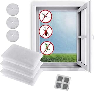 3-room sparskeys window mosquito net, anti-insect mosquito net with 3 rollers of white window bands self-adhesive.. Shop the future with DIAYTAR NIGERIA - thousands of products, unbeatable prices, delivery within a week.