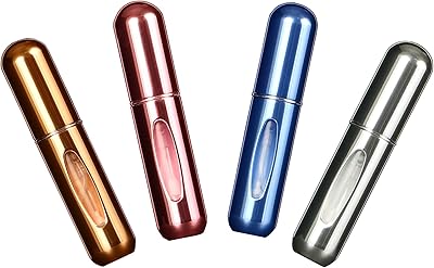 Mini rechargeable portable pulp bottle, mist spray bottle, mini travel and outdoor spray bottles, 4 rooms, 5 ml package.. Need it fast? DIAYTAR Nigeria ships in just 5 to 8 days nationwide.