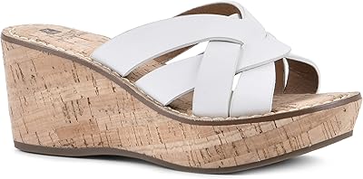 White Mountain Samuel wedding sandals for women.. Experience retail satisfaction with DIAYTAR NIGERIA's comprehensive platform and prompt shipping service.