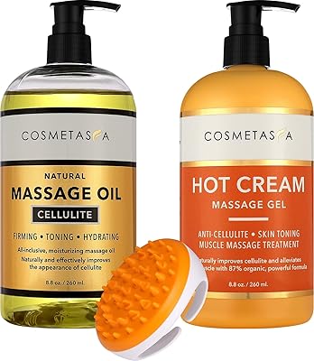 Gel Gel and 100% natural anti-cellulite massage oil with tool.. Enjoy a hassle-free shopping experience with DIAYTAR Nigeria, where products are categorized for your convenience and delivery is always on time.