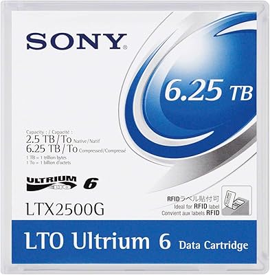 Sony LTO-6 Sticky Tape Unlocked 625 TO Memory 25 "4" 05 "Internal support or pilot.. DIAYTAR NIGERIA delivers on our promise of variety, affordability, and prompt nationwide service.