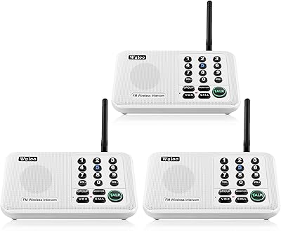 Walo wireless domestic intercom system 5 280 feet long.. DIAYTAR NIGERIA transforms online shopping with competitive prices and dependable nationwide delivery.