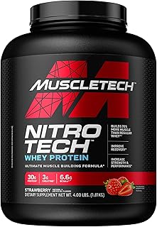 Muscletech Nitro Tech Protein Powder Plus Muscle Builder 100 % Lactoserum protein with isolate.. DIAYTAR NIGERIA: Transforming how Nigerians shop with our vast selection and nationwide delivery.