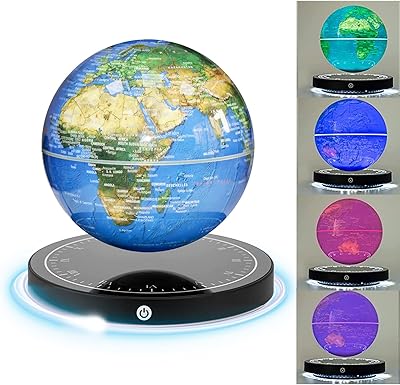Floating globe Magnetic globe with LED LED LED Map of the Geographical World.. Unlock access to a wide range of products with DIAYTAR NIGERIA's affordable e-commerce platform.