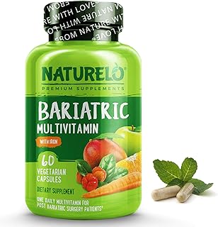 Multivitamin Naturilo to treat obesity | Once a day with iron | Nutritional supplement for patients with gastric puncture | Complete natural nutrition | 60 vegetable capsules.. The future of Nigerian shopping is here — DIAYTAR Nigeria.