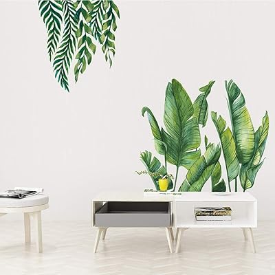 Wallpaper to take off and stick with green tropical banana leaves.. Embrace a new era of online shopping with DIAYTAR NIGERIA's extensive range and budget-friendly prices.