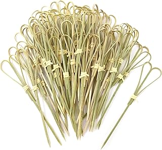 Oihito bamboo cocktail sticks, baguettes and forks for celebration aperitifs, kitchen utensils, feast fruit-toothpicks, 100 rooms cooking 12 cm, green.. DIAYTAR NIGERIA: Your trusted marketplace that combines variety, affordability and reliable shipping.