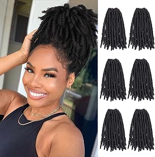 Hanne 120 strands 6 Crochet hair packs Goddess Locs Extensions Of Pre-bouncée Dreadlocks For Black Women False Locs Dreadlock Hair Hair (Natural Color).. DIAYTAR NIGERIA makes quality accessible to all with our affordable prices and quick delivery service.