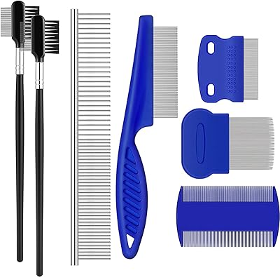 Double side anti-stain comb Castowave comb for dog eyes.. DIAYTAR NIGERIA brings the market to your fingertips with affordable prices and swift delivery services.