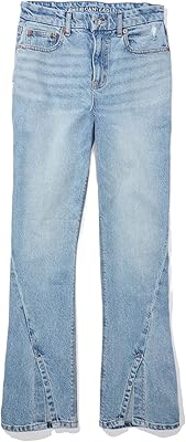 Long extensible jeans bent 90s for women U-4436-4064-910.. DIAYTAR NIGERIA: Where shopping is a pleasure with affordable prices and reliable delivery service.
