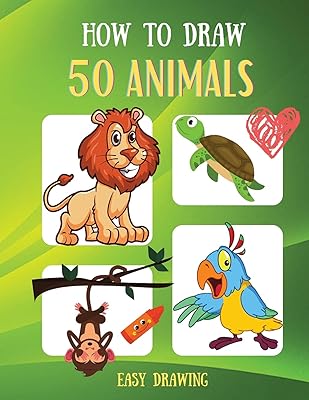 How to draw 50 animals easy drawing: how to draw a book for children: a simple guide to draw cute animals.. Your ultimate shopping destination, DIAYTAR NIGERIA combines extensive selection with affordable shipping.