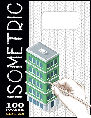 ISOMETRIC CARDDED PAPTER STOP FOR ARCHITECTS, Large format 8.5 \ "X11 \" inches - 100 numbered pages.. Everything you need is just a click away with DIAYTAR Nigeria — shop now and receive your order in days.