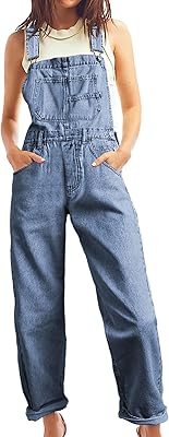 Depracted denim combination for women with adjustable straps and full denim overalls with pockets.. DIAYTAR NIGERIA combines extensive variety with budget-friendly prices and prompt nationwide delivery.