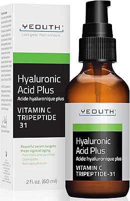 Youth hyaluronic acid Plus with vitamin C tripeptide 31 2 oz.. Experience the power of choice with DIAYTAR NIGERIA's extensive catalog delivered within the week.