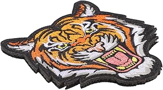 Dear Tiger Head Patches Animal Patches Iron On Faune Patchs Sew on Embroidery Couture Patchs For DIY clothes jeans bag.. Shop like never before with DIAYTAR NIGERIA's comprehensive marketplace and budget-friendly shipping.
