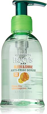 Garnier Fructis Sleek & Shine Anti-Frisottis serum, for frizzy, dry and unmanageable hair, 5.5 fl oz.. DIAYTAR NIGERIA delivers more than products - we deliver affordable solutions within the week.