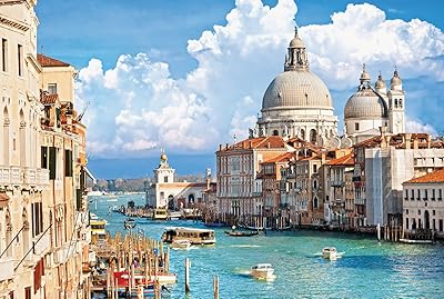 Puzzle Tomax Venice with Large Canal in Italy 1000 Pieces.. DIAYTAR NIGERIA: Making quality products accessible to all Nigerians at affordable prices.