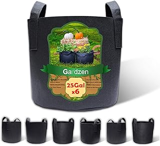 Gardzen culture bags, 6 pieces, 25 gallons, breathable fabric containers with handles.. Fast, affordable, and reliable — that’s the DIAYTAR Nigeria experience.