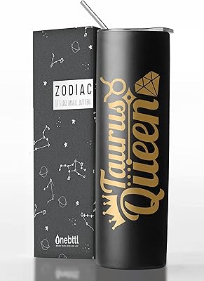 Onebtttl astrological sign of the zodiac bull 566 g thin in isolated stainless steel, monthly birthday gifts for women, girl, girlfriend, wife - for the birthday of the black queen.. DIAYTAR NIGERIA: Where every purchase is affordable and delivery is always within a week.