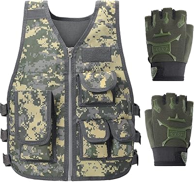 Tactical fighting vest for children's outdoor vests with half-deigt.. Explore limitless products on DIAYTAR Nigeria — at the lowest prices.