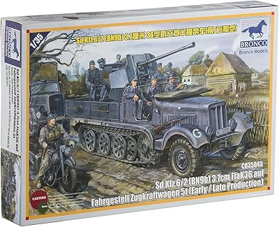 1/35 sd.kfz. 6/2 5t, 3.7 cm Flak 36 hawk track.. Discover why millions choose DIAYTAR for affordable online shopping with delivery in just 5-8 days.