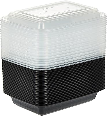 Ecological disposable rectangular container for 16 oz SNH microwave with lid - 24 pieces... No stress, no delays — DIAYTAR Nigeria is your trusted shopping partner.