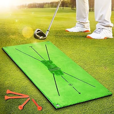 BNT golf course carpet, swing detection stick, analysis and correction of your swing trajectory, or golf strike mat, grassy golf mat with flexible rubber base absorbing shocks, golf practical grass carpet for interior/outdoor.. Discover endless shopping possibilities at DIAYTAR NIGERIA, with budget-friendly prices and reliable delivery.