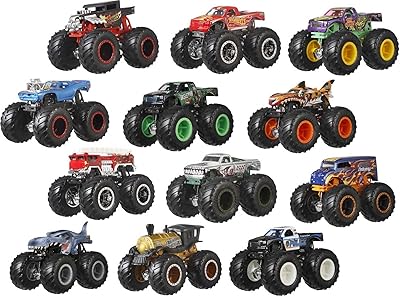 Ultimate quest game Hot Wheels Monster Trucks, 12 pieces, multicolored.. Order today, receive this week — shopping with DIAYTAR Nigeria is that simple.