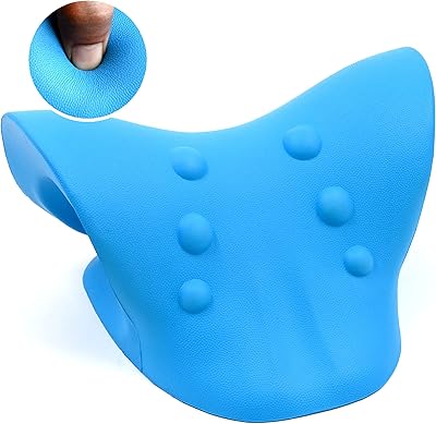 Expertomind cervical relaxation pillow | Cervical pillow for neck and shoulder pain | Acupression manual massage | medical equipment | Recommended orthopedic, blue.. DIAYTAR NIGERIA brings online shopping to every Nigerian with affordable prices and reliable shipping.