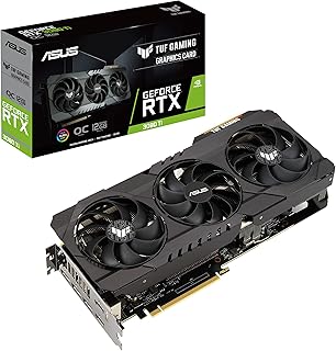 Graphic card Asus Tuf Gaming Nvidia GeForce RTX 3080 Ti Oc Edition (PCIe 4.0, 12 GB GDDR6X, HDMI 2.1, DisplayPort 1.4A, Double fan ball bearings, military quality certified, GPU.. Shop smart, shop DIAYTAR - Nigeria's most affordable e-commerce platform with nationwide delivery.