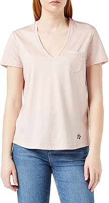 V-filled t-shirt for women.. Your shopping dreams realized through DIAYTAR NIGERIA's affordable platform with reliable delivery times.