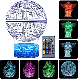 3D Star Wars 3D cannon night light with 3 modes and 16 changing colors.. From checkout to your doorstep in less than a week — DIAYTAR Nigeria.