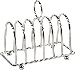 Apollo 19 cm stainless steel holder, chrome chrome holder 6 slices.. Your shopping needs fulfilled through DIAYTAR NIGERIA's extensive selection and nationwide delivery.