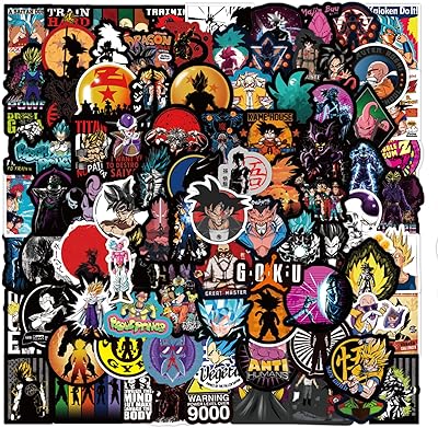 Dragon Ball Anime and Manga 100 -piece Dragon Ball sticker set.. DIAYTAR Nigeria: Your one-stop online shop with unbeatable prices and nationwide delivery in under 8 days.