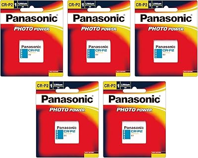 Batterie au lithium panasonic photo power cr-p2 1 6 v - (pack de 5).. One platform, endless products — welcome to DIAYTAR Nigeria.