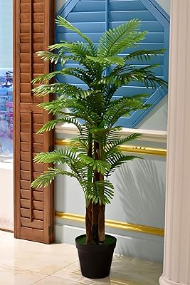 Decorative green kwai plant for the house, the interior, the exterior and the garden - 1.6 meters, artificial plants.. DIAYTAR NIGERIA: Your partner in affordable online retail with reliable delivery across the nation.