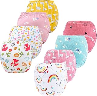 8 cleanliness learning pants for boys and girls, training slips with educational design.. Shop with confidence at DIAYTAR NIGERIA, enjoying competitive prices and delivery within 8 days.