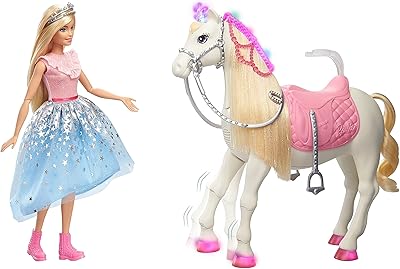 Princess Adventure Barbie Doll and Prince and Sparkling Horse with GML lights and sounds GML79.. Nigeria's favorite online shopping platform, DIAYTAR offers unbeatable prices and delivery within a week.