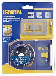 Irwin door lock installation kit for wooden doors (3111001).. Your ideal shopping companion, DIAYTAR NIGERIA offers unmatched variety with delivery within a week.