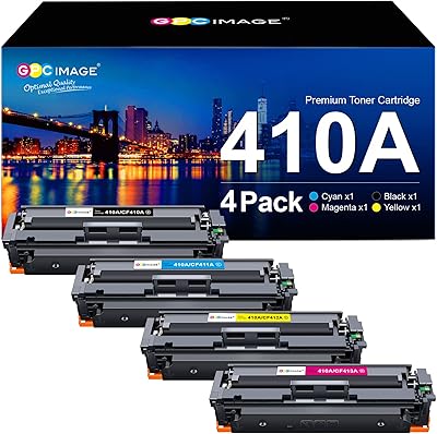 JBC Image Toner De Réplacement Compatible For HP CF410A 410x CF410X For Laserjet Pro M477FDW M477FNW M477FDN M452NW M377DW M452DN M452DW M477DW M477NW (Black Cyan Magenta Yellow, 4 Pieces).. Embrace a new era of online shopping with DIAYTAR NIGERIA's extensive range and budget-friendly prices.