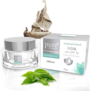 Whitious cream for the pure beauty face with sunscreen SPF 15 - 50 g.. Enjoy the simplicity of shopping with DIAYTAR NIGERIA, offering vast choices delivered in just 5-8 days.