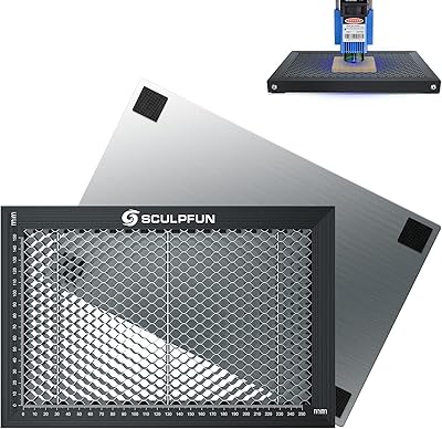 Sculpfun laser comb work table for spare parts of CO2 laser cutting machine, 2 bed packages in high resistance wooden panel 300x200mm.. Nigeria shops with DIAYTAR — wide selection, fast shipping, and great value.