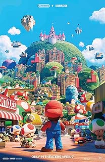 Display of the film Super Mario Bros. de Shiho, film poster 2023, 12 x 18 inch format, 30 x 46 cm, frameless gift.. DIAYTAR NIGERIA: Your trusted marketplace that combines variety, affordability and reliable shipping.