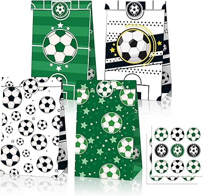 12 pieces bags of party gifts in paper Set of football party gift bags Collecting paper for boys party supplies for children birthday party decorations party supplies for children.. Elevate your shopping experience with DIAYTAR NIGERIA's vast catalog and budget-friendly options.