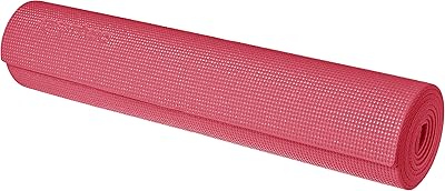 Amazonbasics yoga and exercise carpet with transport strap, 1/4 inch, pink.. DIAYTAR Nigeria: Shopping that fits your budget and your schedule.