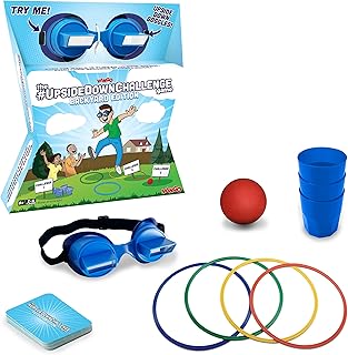Game The Upsy Down Challenge Backyard Edition for children and the family - Return fun external challenges with glasses upside down - for game evenings and parties in the garden - 8 years and more.. DIAYTAR NIGERIA: Simplifying access to thousands of products with affordable nationwide shipping.