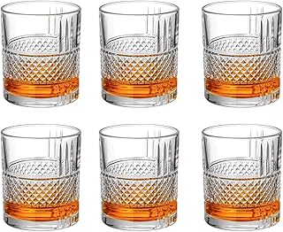 Set of 6 DUEK 300 ml/10 oz whiskey glasses, high -end scotch glasses, bourbon cocktail glasses, 300 ml rock drinking glasses, set of 6 (b).. Shop smart, shop DIAYTAR — Nigeria’s trusted e-commerce site.