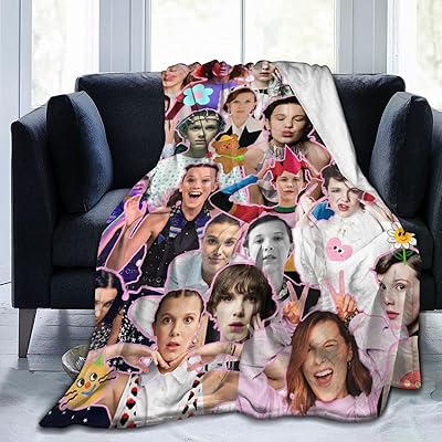 Millie Bobby Bobby Coverage hot and comfortable hot polar cover for sofa, office car bed, camping sofa, hot plush beach blankets.. DIAYTAR NIGERIA: Making online shopping accessible to all Nigerians with our affordable platform.