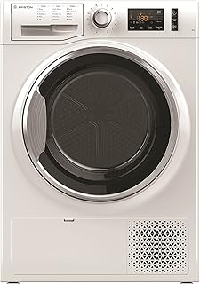 ARISTON Front Loading Hot Pumping Holder 9 kg, 15 Programs, Large LED digital screen, stainless steel drum, Delayed start and speed, white, white, white, NTM119XBXGCC.. Great deals and fast delivery — the DIAYTAR Nigeria guarantee.
